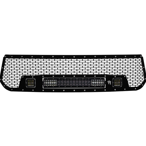 Rigid Industries 14-17 Toyota Tundra Grille Fits Two D-Series Pro and One 20 Inch D-Series Pro RIGID Industries